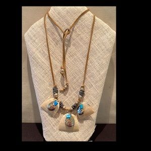 Long Boho Statement Necklace